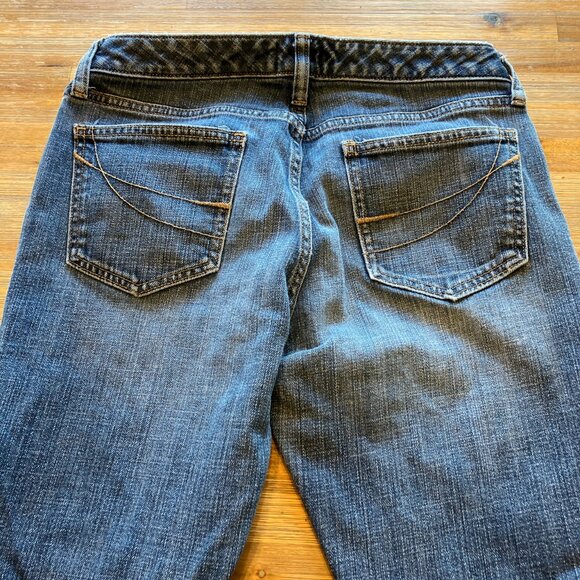 GAP Curvy Flare classic 5 pocket denim medium wash lowrise‎ size 6R - Picture 2 of 5